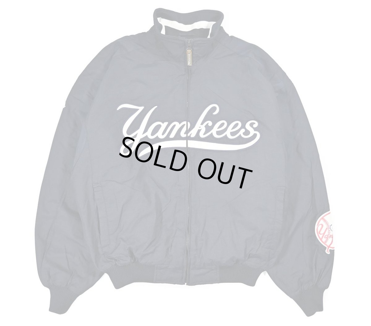 画像1: Used Majestic New York Yankees Shelled Fleece Jacket (1)