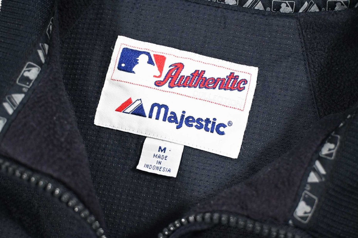 画像5: Used Majestic New York Yankees Shelled Fleece Jacket (5)