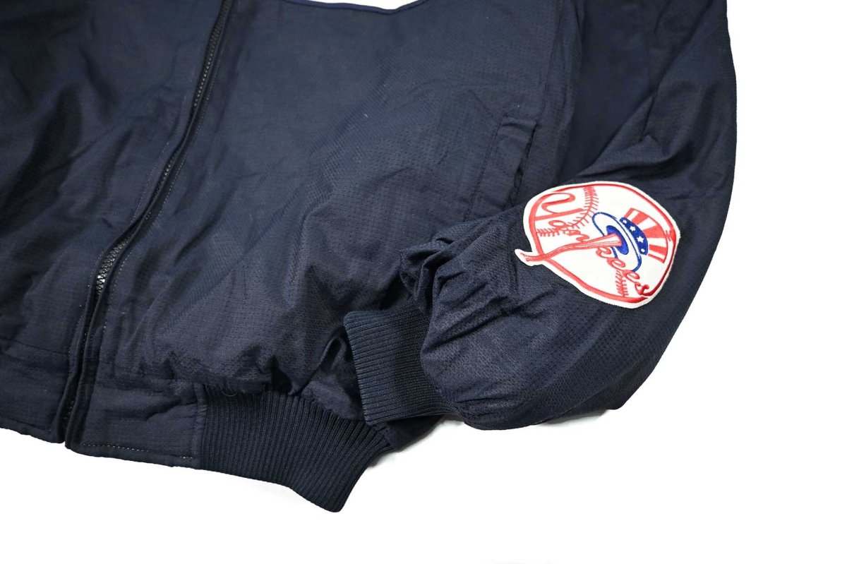 画像4: Used Majestic New York Yankees Shelled Fleece Jacket (4)