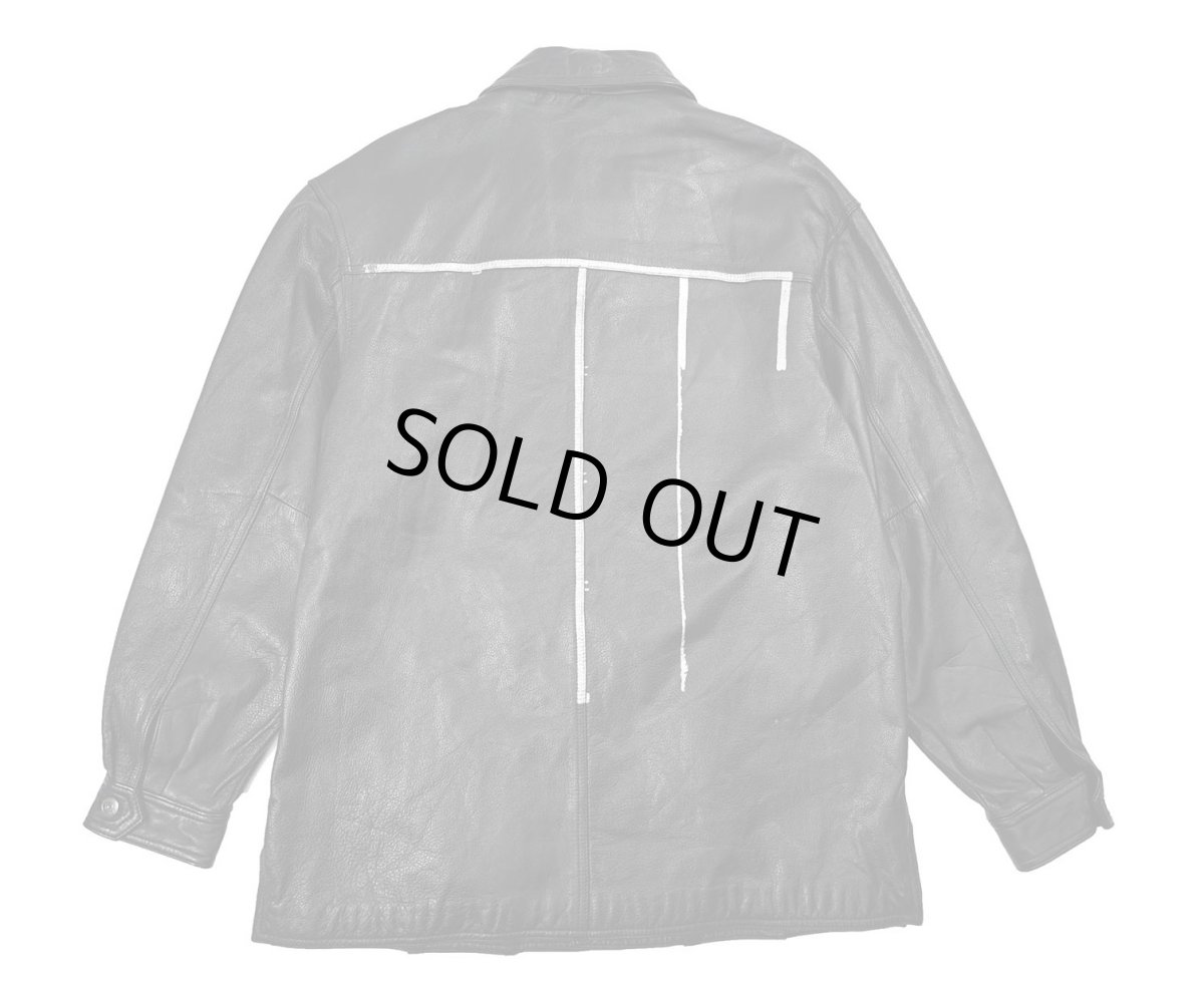 画像2: Used Wilsons M.Julian Leather Jacket Black (2)