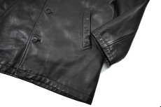 画像4: Used Wilsons M.Julian Leather Coat Black (4)