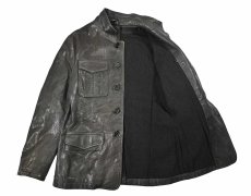 画像4: Used made in Italy Leather Jacket (4)