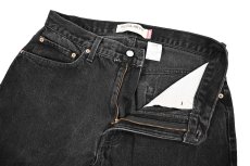 画像5: Used Levi's 505 Denim Pants Black リーバイス (5)