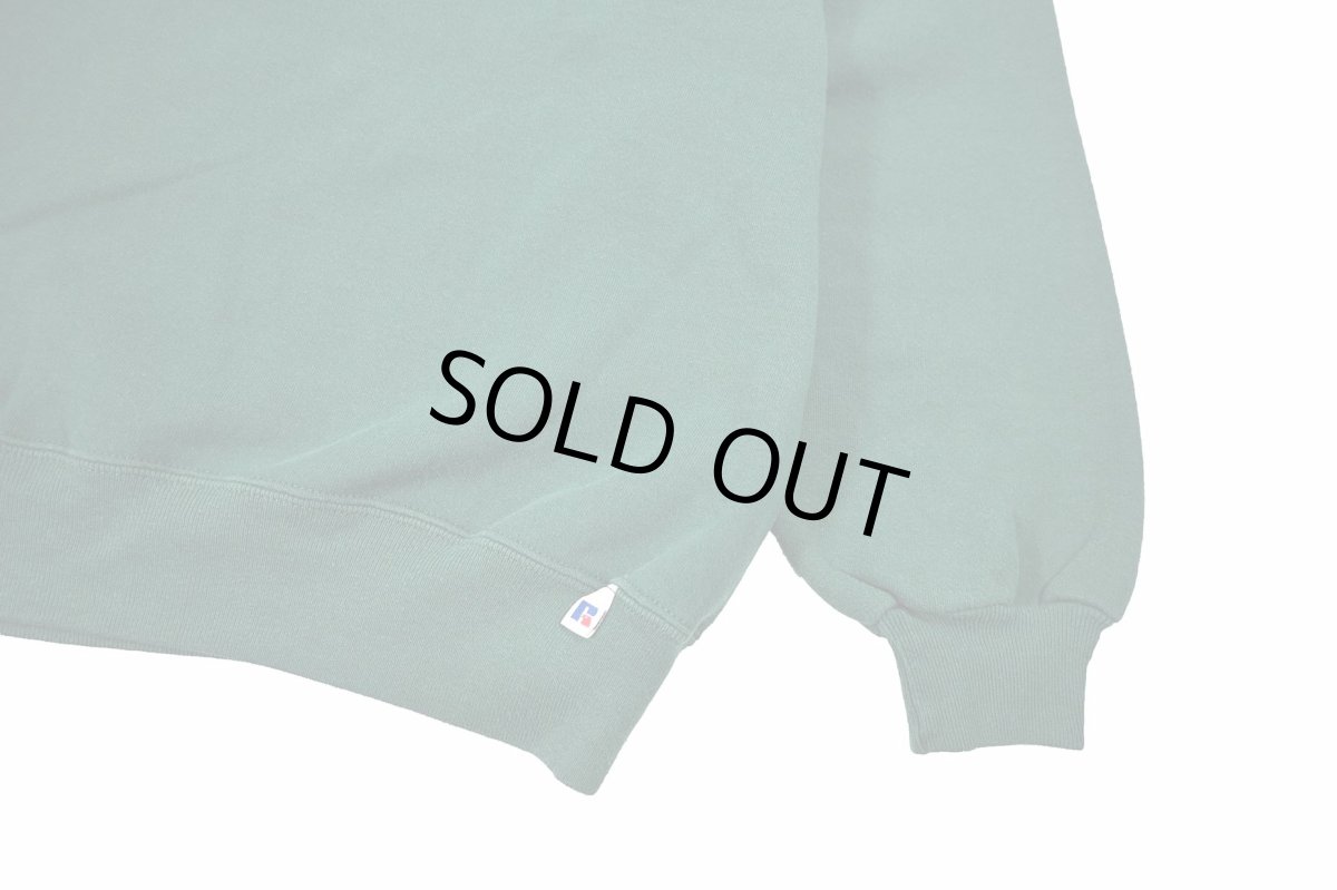 画像3: Used Russell Athletic Blank Sweat Shirt Green made in USA (3)