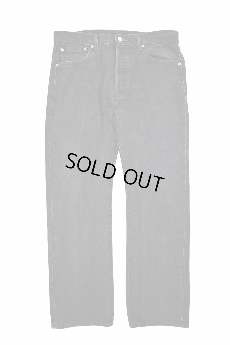 画像1: Used Levi's 501 Denim Pants Black リーバイス (1)