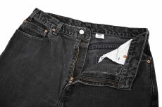 画像6: 01' Used Levi's 505 Denim Pants Black リーバイス (6)
