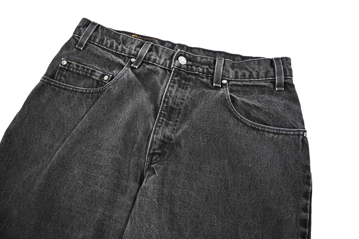 画像2: 98' Used Levi's 545 Denim Pants Black made in USA リーバイス (2)