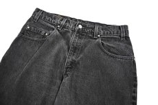 画像2: 98' Used Levi's 545 Denim Pants Black made in USA リーバイス (2)