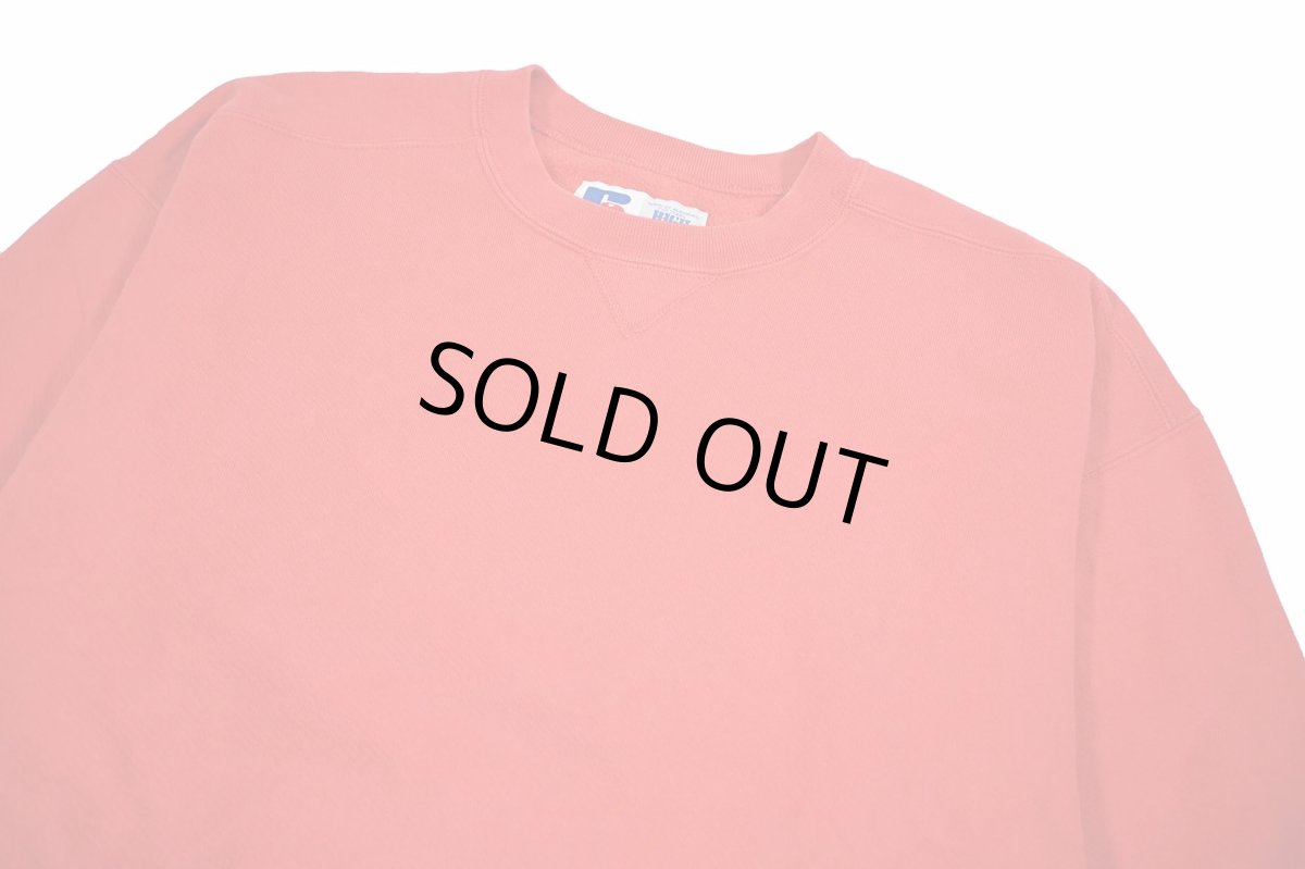 画像2: Used Russell Athletic Blank Sweat Shirt Red made in USA (2)