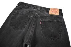 画像4: 01' Used Levi's 501 Denim Pants Black made in USA リーバイス (4)