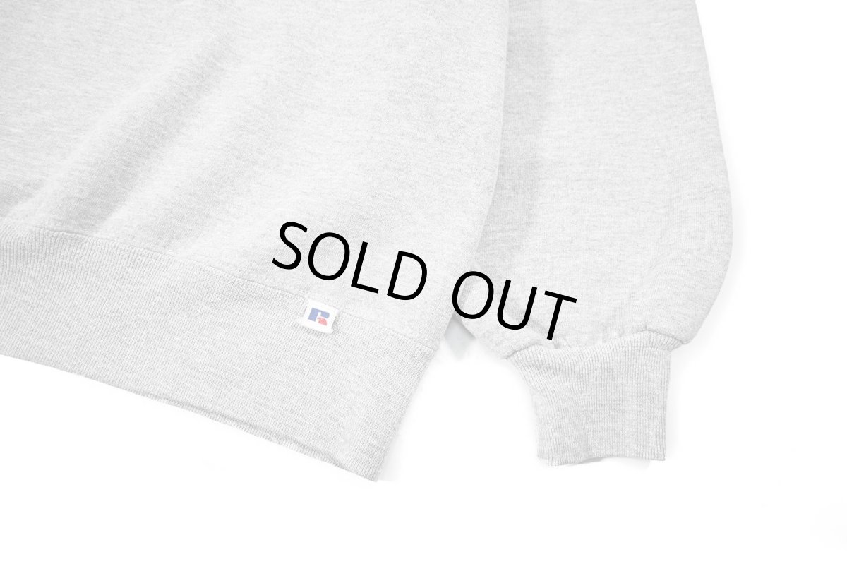 画像3: Used Russell Athletic Blank Sweat Shirt Grey made in USA (3)