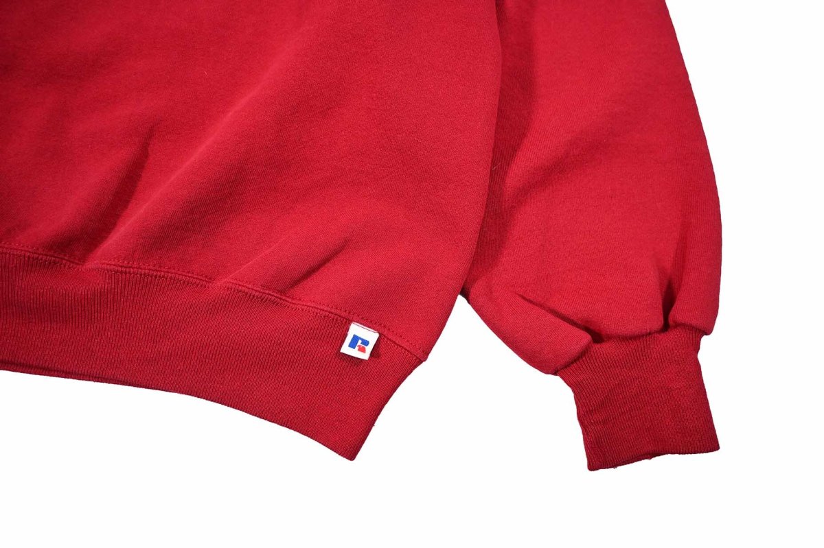 画像3: Used Russell Athletic Blank Sweat Shirt Burgundy made in USA (3)