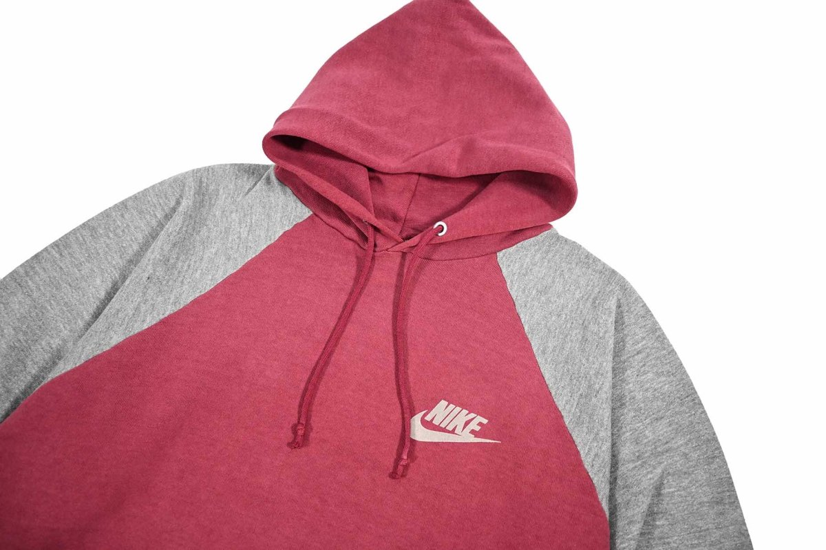 画像2: 70s-80s Used Nike Raglan Sleeve Sweat Hoodie made in USA (2)