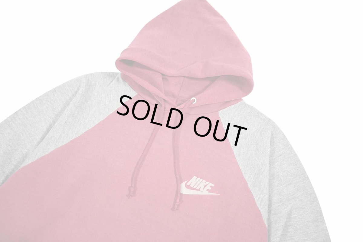 画像2: 70s-80s Used Nike Raglan Sleeve Sweat Hoodie made in USA (2)