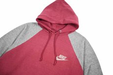 画像2: 70s-80s Used Nike Raglan Sleeve Sweat Hoodie made in USA (2)