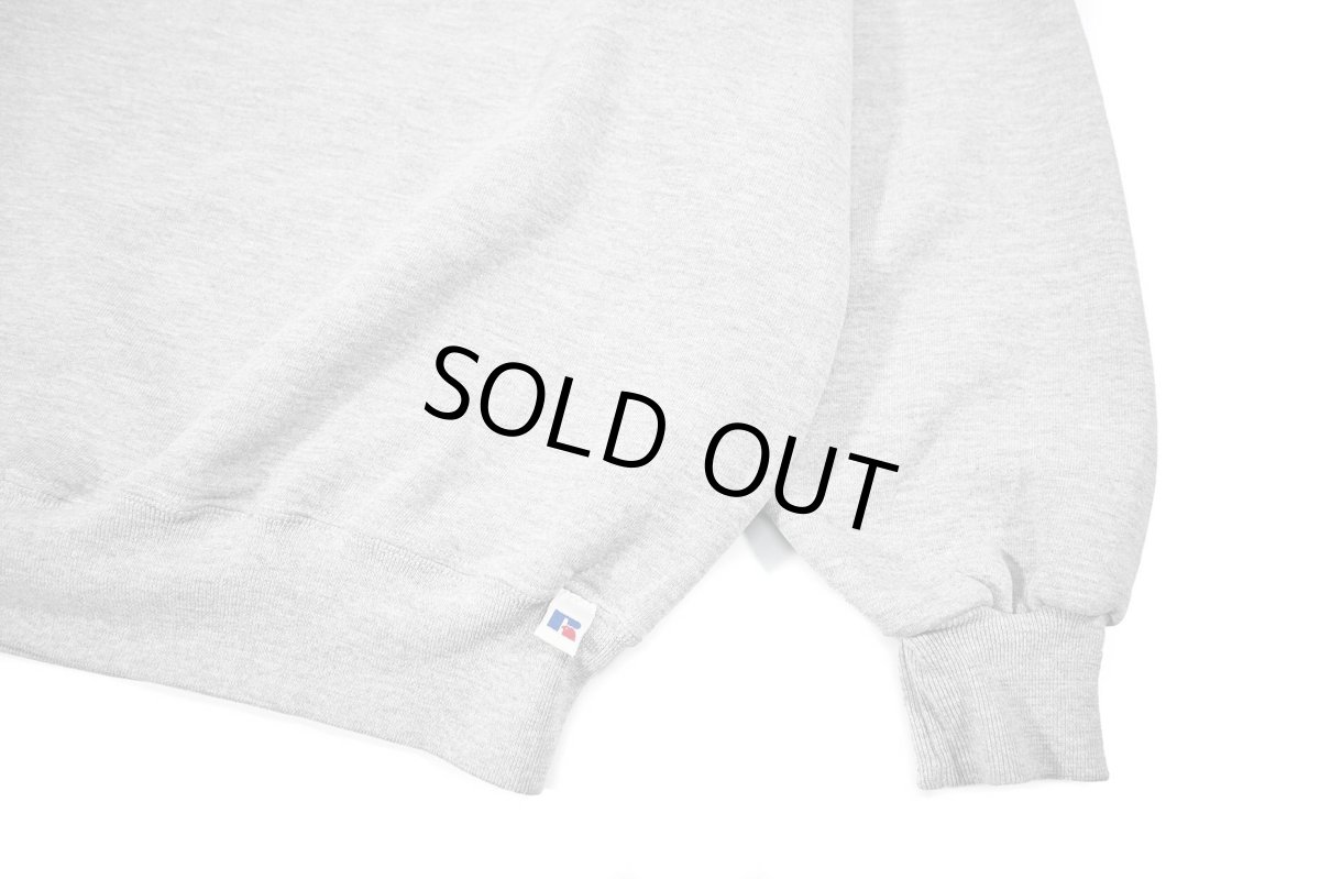 画像3: Used Russell Athletic Blank Sweat Shirt Grey (3)