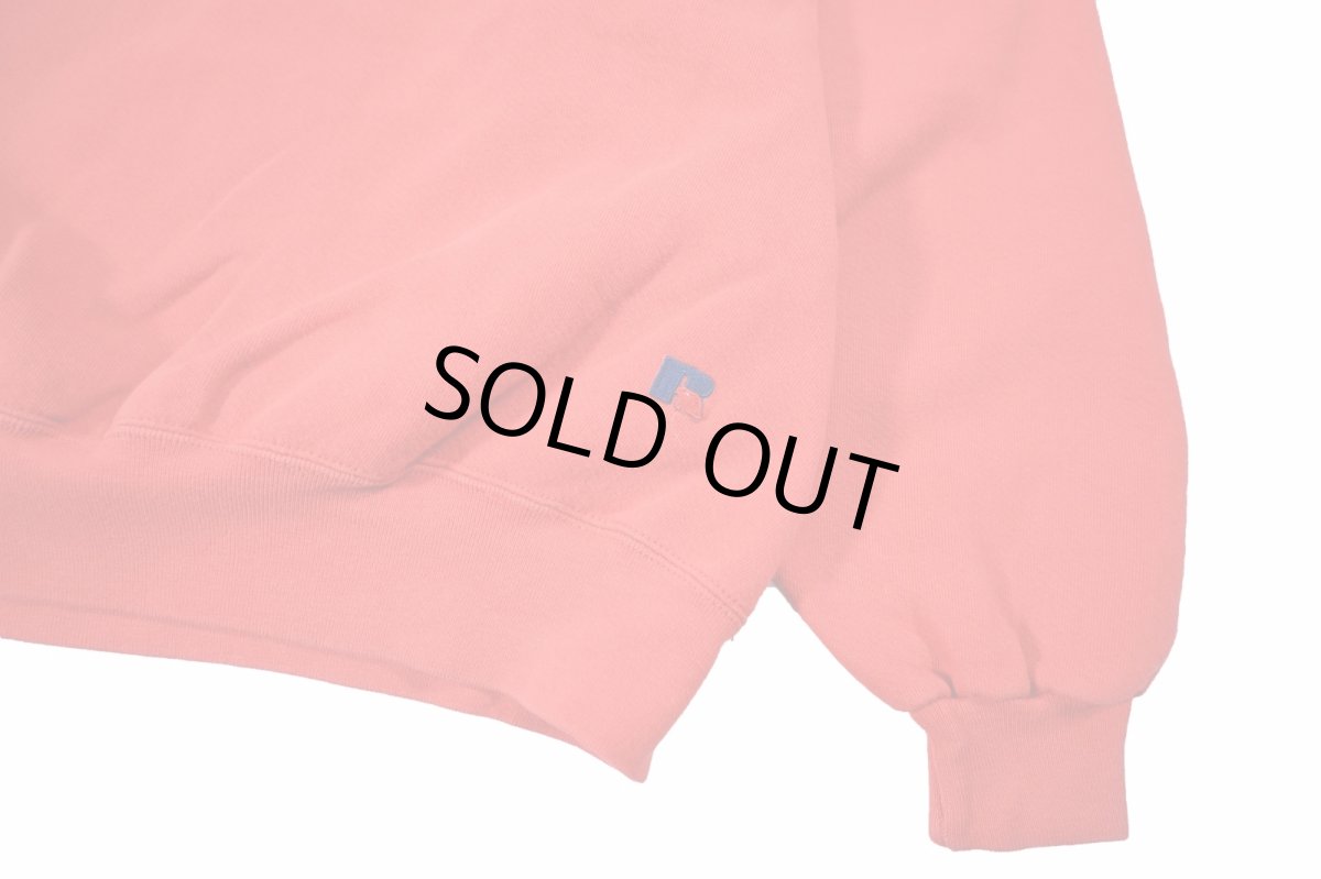 画像3: Used Russell Athletic Blank Sweat Shirt Red made in USA (3)