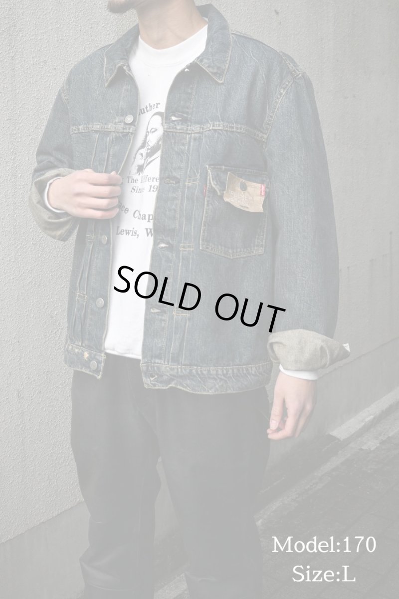 画像8: 00s Deadstock Levi's 70534-9953 Denim Trucker Jacket Type1 リーバイス (8)