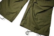 画像3: 60s Deadstock Us Army M-65 Field Pants Olive Aluminum Zipper (3)