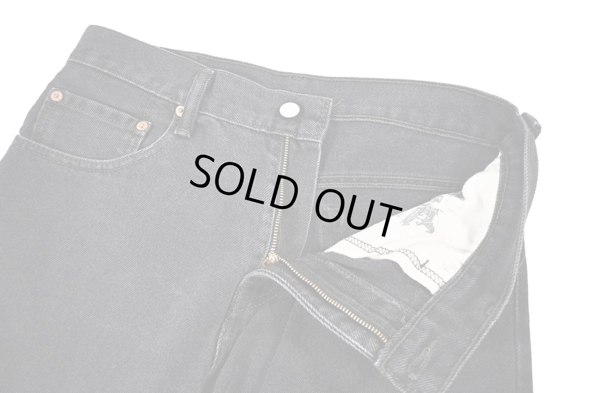 画像6: Used Levi's 517 Denim Pants Black リーバイス (6)