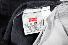 画像7: 98' Used Levi's 501 Denim Pants Black made in USA リーバイス (7)