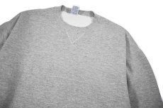 画像2: Used Russell Athletic Blank Sweat Shirt Grey made in USA (2)