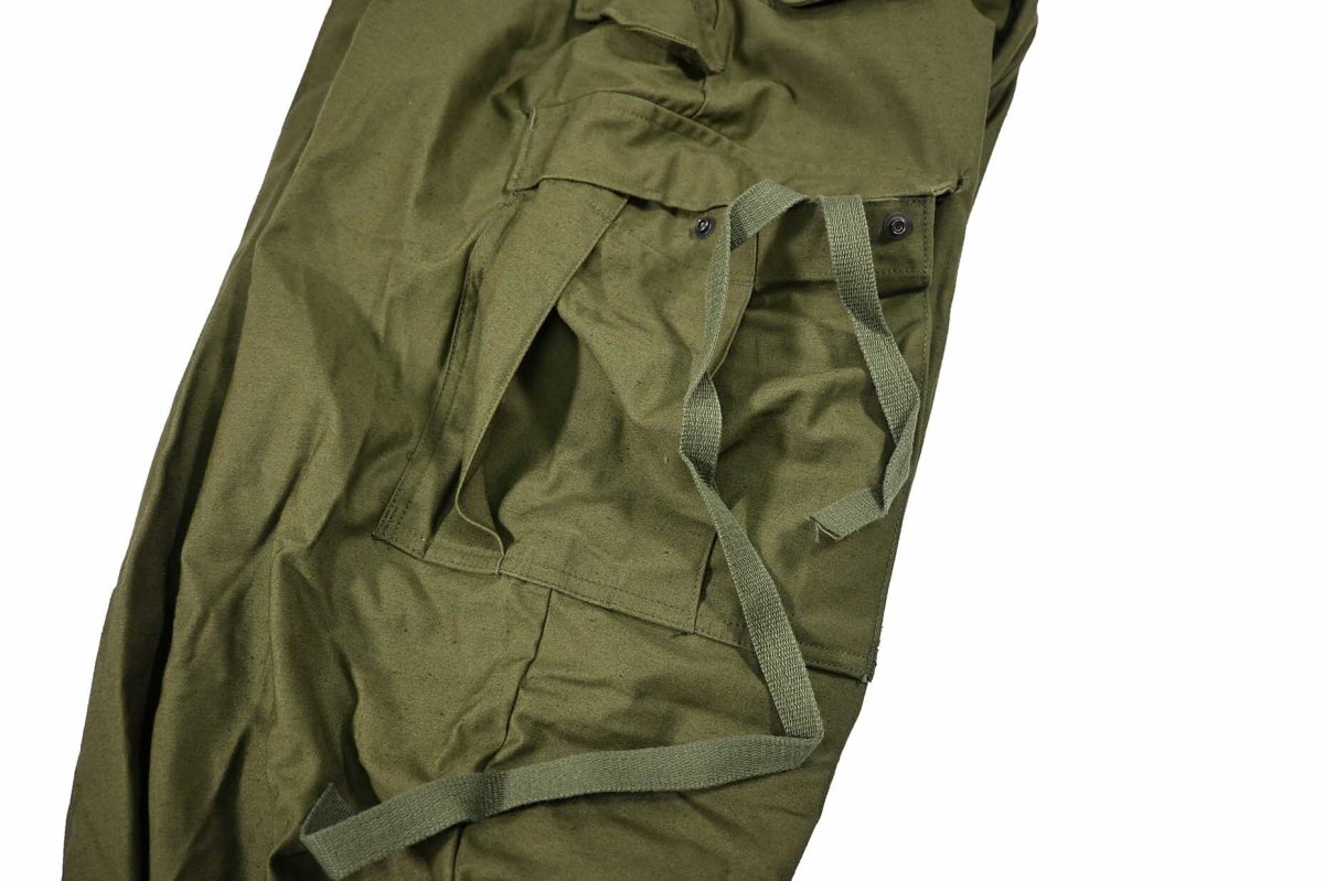 画像5: 60s Deadstock Us Army M-65 Field Pants Olive Aluminum Zipper (5)