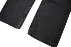 画像3: Used Levi's 505 Denim Pants Black リーバイス (3)