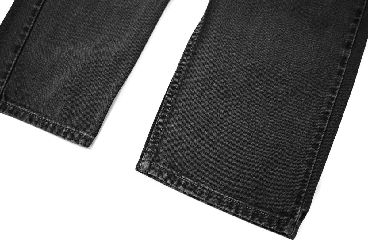 画像3: 01' Used Levi's 505 Denim Pants Black リーバイス (3)