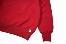 画像3: Used Russell Athletic Blank Sweat Shirt Burgundy made in USA (3)