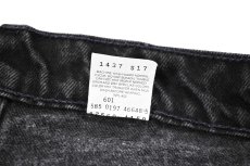 画像8: 97' Used Levi's 560 Denim Pants Black made in USA リーバイス (8)