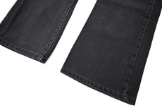 画像3: Used Levi's 517 Denim Pants Black リーバイス (3)