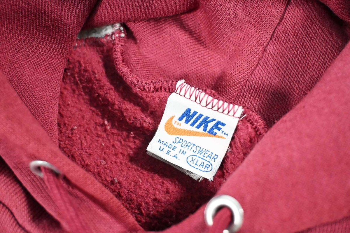 画像4: 70s-80s Used Nike Raglan Sleeve Sweat Hoodie made in USA (4)