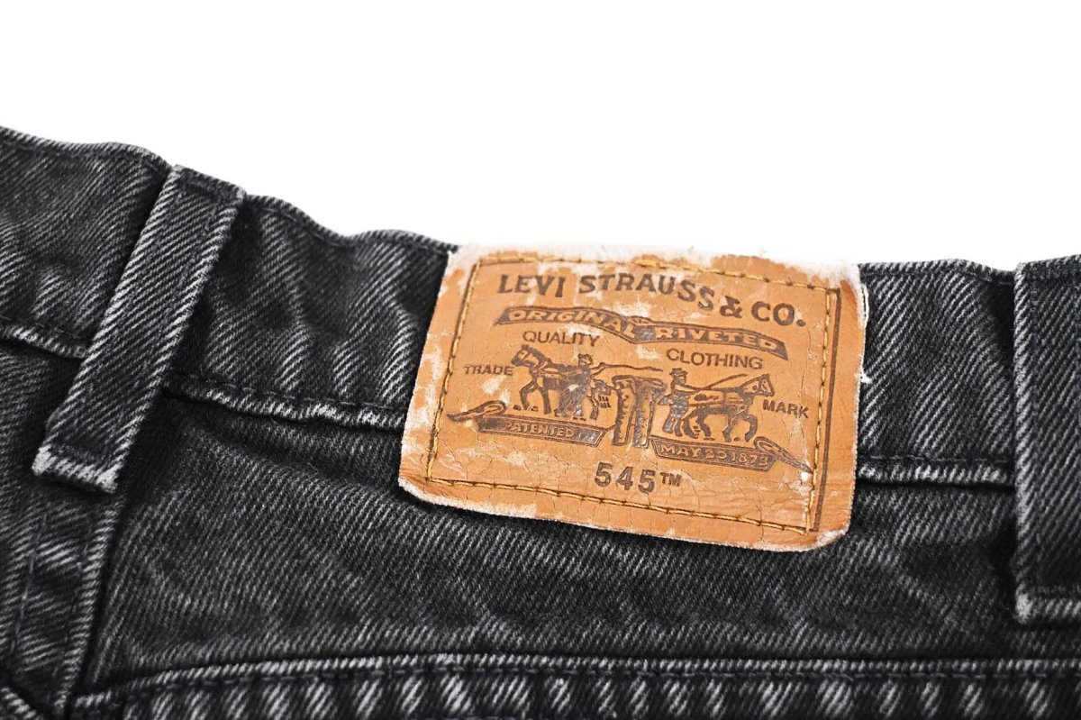 画像5: 98' Used Levi's 545 Denim Pants Black made in USA リーバイス (5)