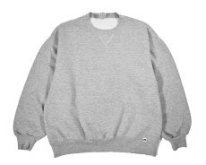 画像1: Used Russell Athletic Blank Sweat Shirt Grey made in USA (1)