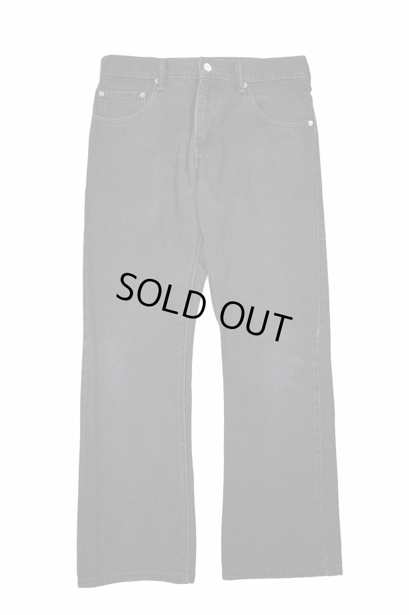 画像1: Used Levi's 517 Denim Pants Black リーバイス (1)