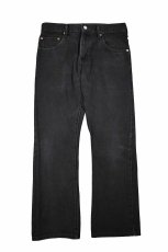 画像1: Used Levi's 517 Denim Pants Black リーバイス (1)