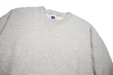 画像2: Used Russell Athletic Blank Sweat Shirt Oatmeal (2)