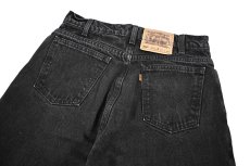 画像4: 97' Used Levi's 560 Denim Pants Black made in USA リーバイス (4)