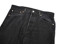 画像2: Used Levi's 501 Denim Pants Black リーバイス (2)