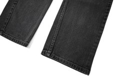 画像3: 01' Used Levi's 505 Denim Pants Black リーバイス (3)