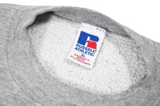 画像4: Used Russell Athletic Blank Sweat Shirt Grey (4)