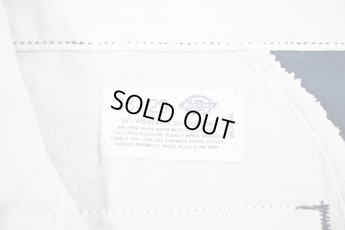 画像6: Used Dickies 874 Work Pants Navy made in USA (6)