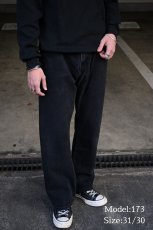 画像8: Used Levi's 517 Denim Pants Black リーバイス (8)