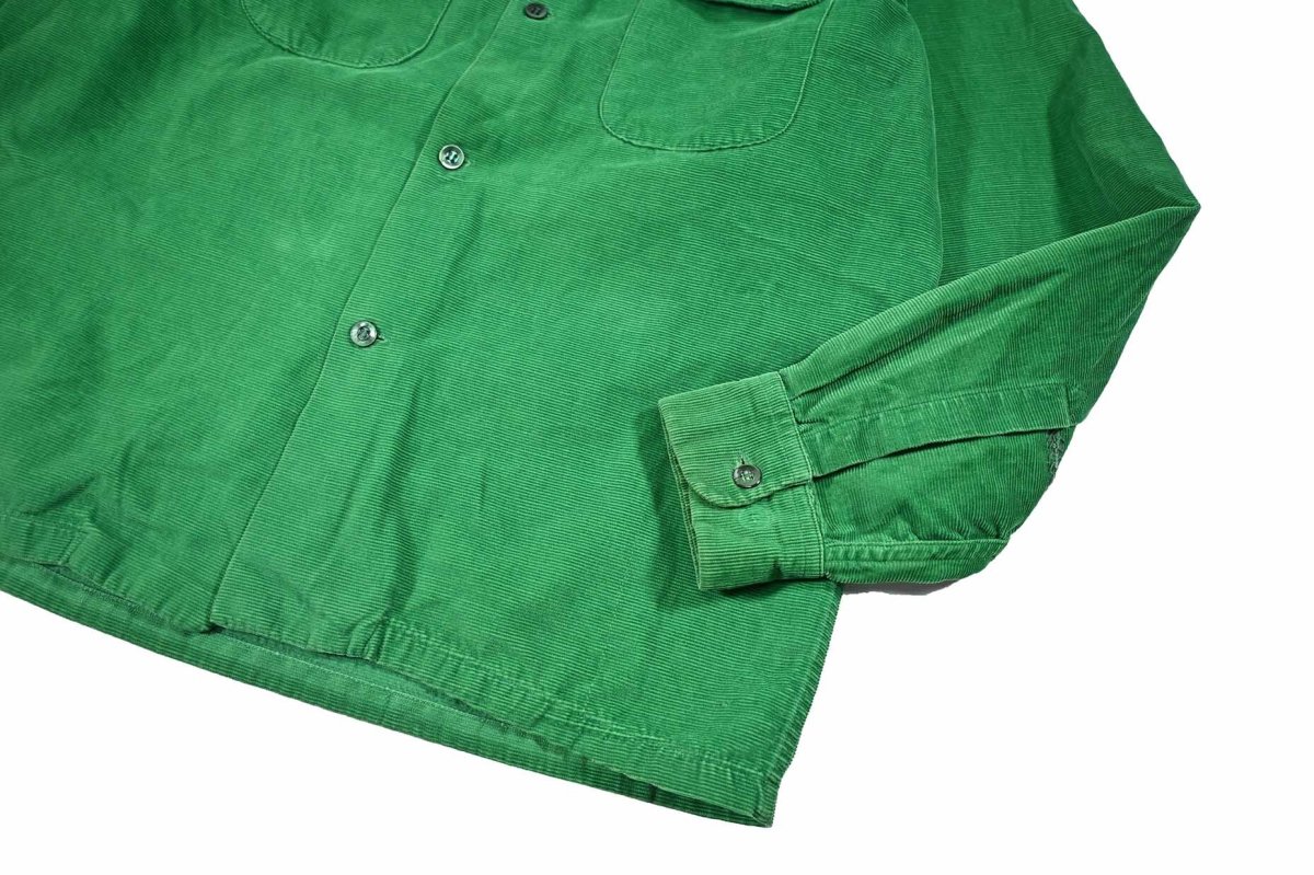 画像3: 50s Used Towncraft Corduroy Open Collar Shirt (3)