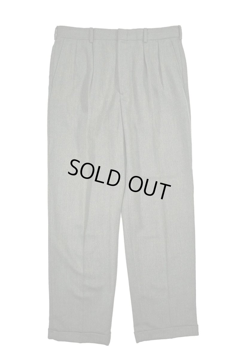 画像1: Used Lands' End Wool Pleated Slacks made in USA (1)