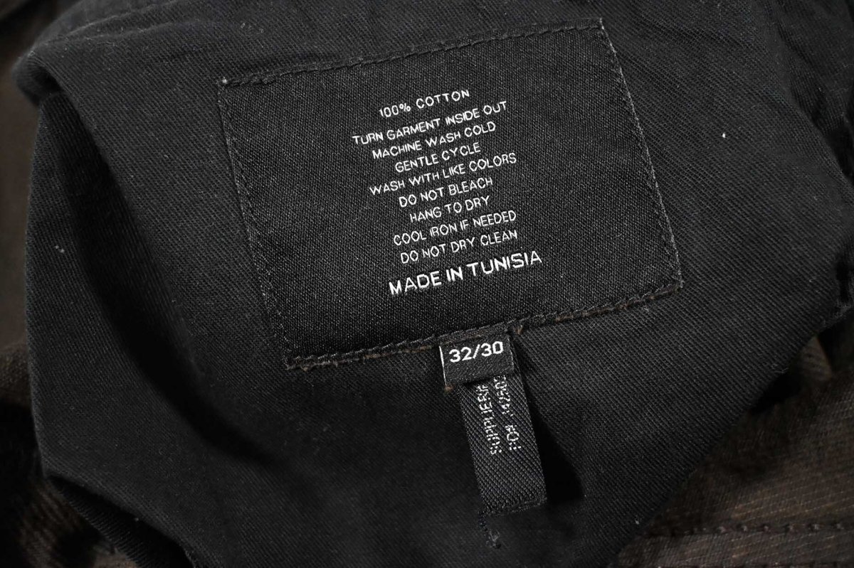 画像7: Used Ralph Lauren Black Label Coating Denim Pants ラルフローレン (7)