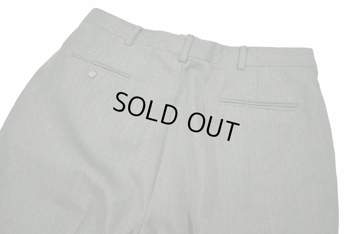 画像4: Used Lands' End Wool Pleated Slacks made in USA (4)