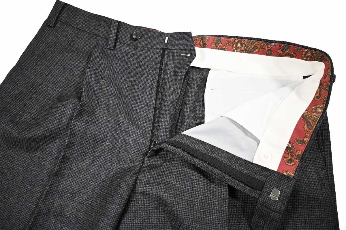 画像5: Used Lauren Ralph Lauren Wool Pleated Slacks (5)