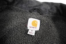画像7: Used Carhartt Sherpa Lined Ridge Coat Black (7)